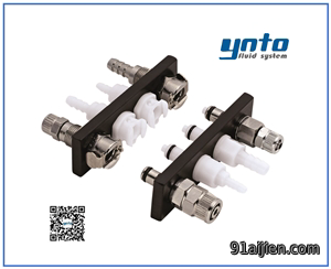 Multi–Mount 多管道面板系列接头，CPC塑料快速接头 Multi-Mount Series