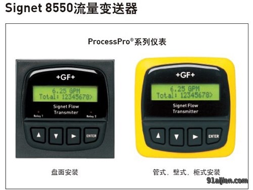 +GF+ Signet 8850 电导率/电阻率变送器
